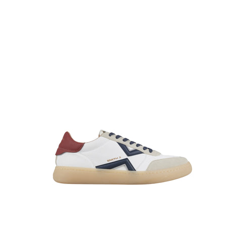 Sneakers Uomo con inserti a contrasto dal colore ricercato e tomaia in pelle